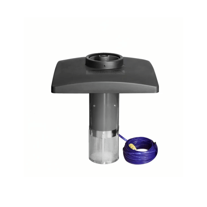 Clover Pond Fountain unit by Scott Aerator isolated on a white background