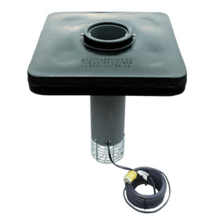 DA-20 display aerator by Scott Aerator shown with floating base and power cable
