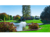 Display aerator DA-20 from Scott Aerator operating in neighborhood pond setting