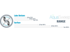 Dock Mount AquaSweep range diagram for lake bottom and surface circulation