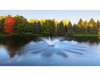 Great Lakes pond fountain by Scott Aerator with decorative low-profile spray display