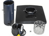 Scott Aerator DA-20 display aerator with float platform, motor housing, intake screen, and power cord