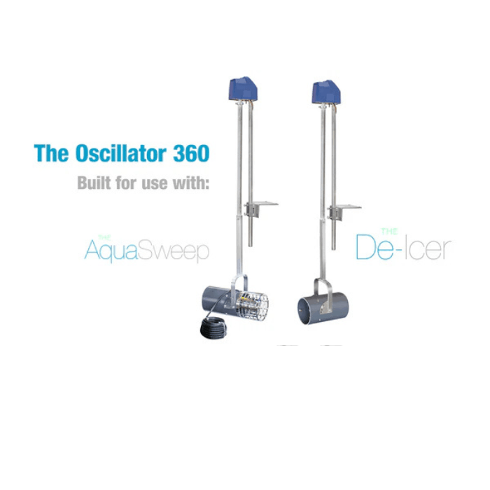 Scott Aerator Oscillator 360 shown with AquaSweep and De-Icer compatible mounting systems