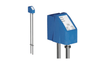 Scott Aerator Oscillator pole-mounted unit with close-up view of the blue control housing