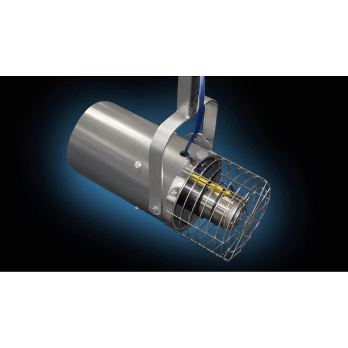Scott  Dock Mount AquaSweep stainless steel motor with protective intake cage