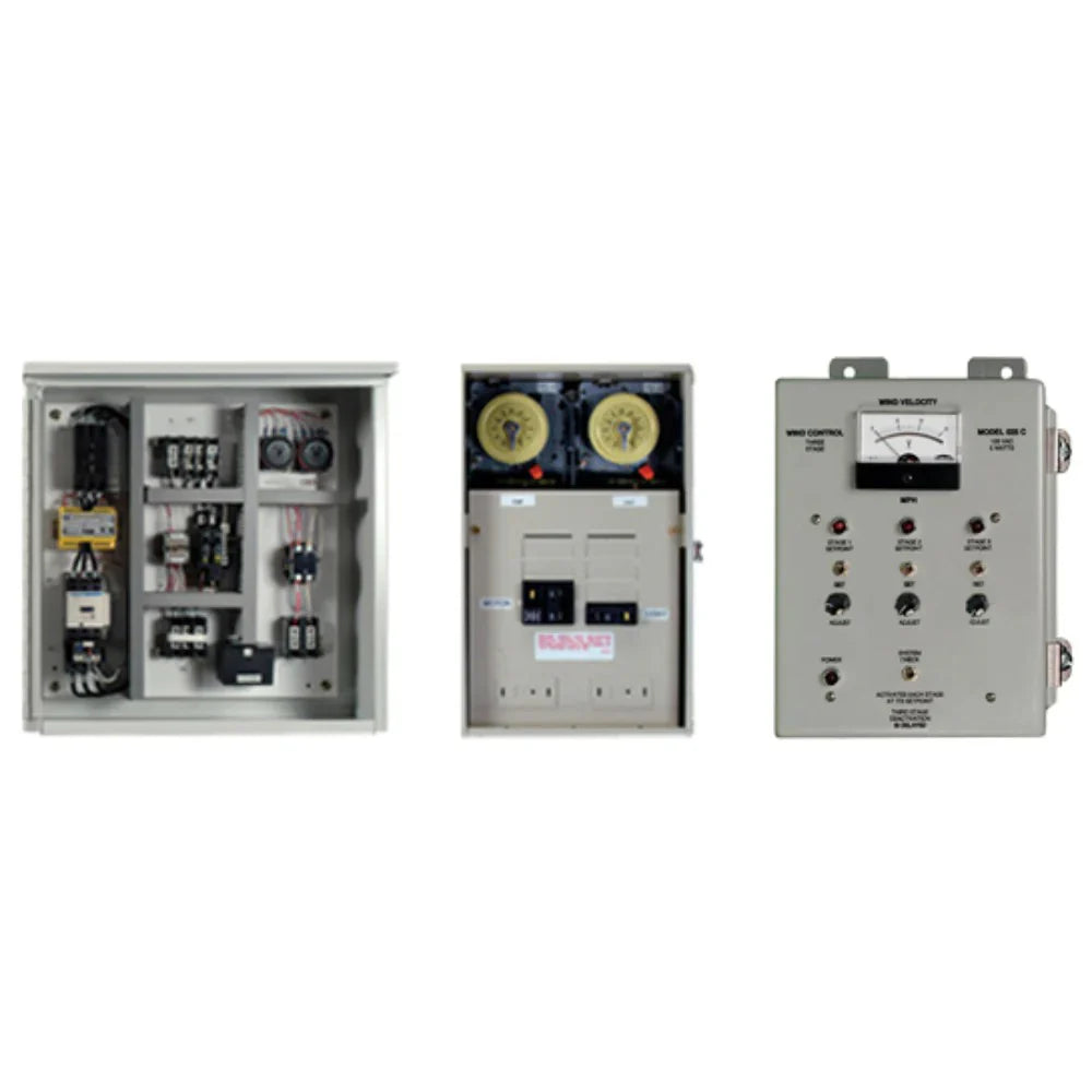 Vertex GeyserJet floating fountain electrical control panels and timer components