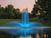 J Series Fountain with multiple spray patterns swatches