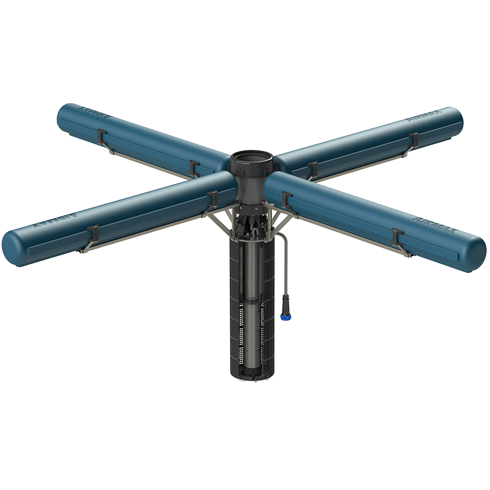 Airmax LakeSeries — Airmax Lakeseries Fountain 5Hp Cutout 1000