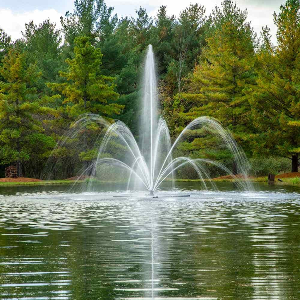 Airmax LakeSeries — Airmax Lakeseries Fountain Double Arch Geyser 1000