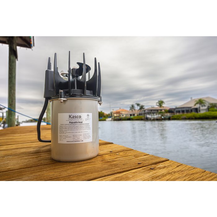 AquatiClear Motor Unit On Dock View