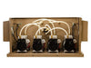 Interior view of Kasco Robust Aire compressor cabinet showing multiple air pumps
