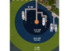 Kasco AquatiClear Circulator Vertical Area Of Influence Infograph