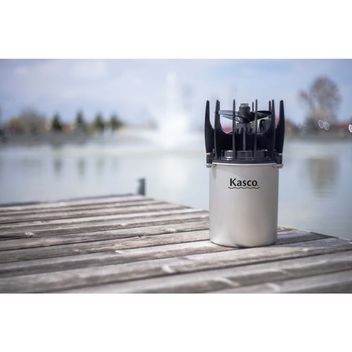 Kasco AquatiClear Motor Unit on Dock