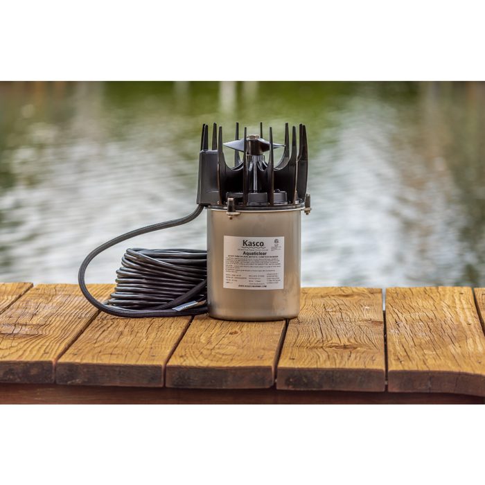 Kasco AquatiClear Motor Unit with Power Cord View On Dock