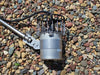 Kasco Dock Mount Universal Mount - Side View With Pebble Rocks Background