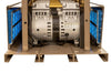 Kasco Robust-Aire System compressor system with blue air intake filters and internal motor assembly visible