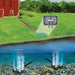Airmax Remote Manifold Kit - Showing Direct Burial Airline from the Power Source to the Pond