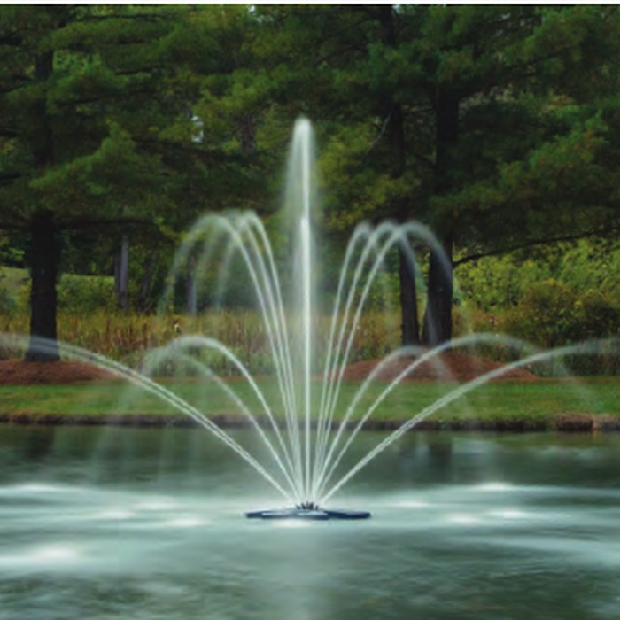 Airmax PondSeries Double Arch w/ Geyser spray pattern