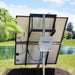 Airmax SolarSeries Direct Drive SS20-DD Aeration System Complete Set Near the Pond