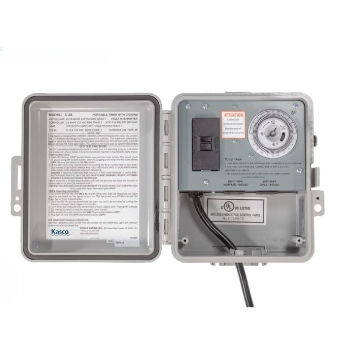 Kasco Control Panel C25 front angle view