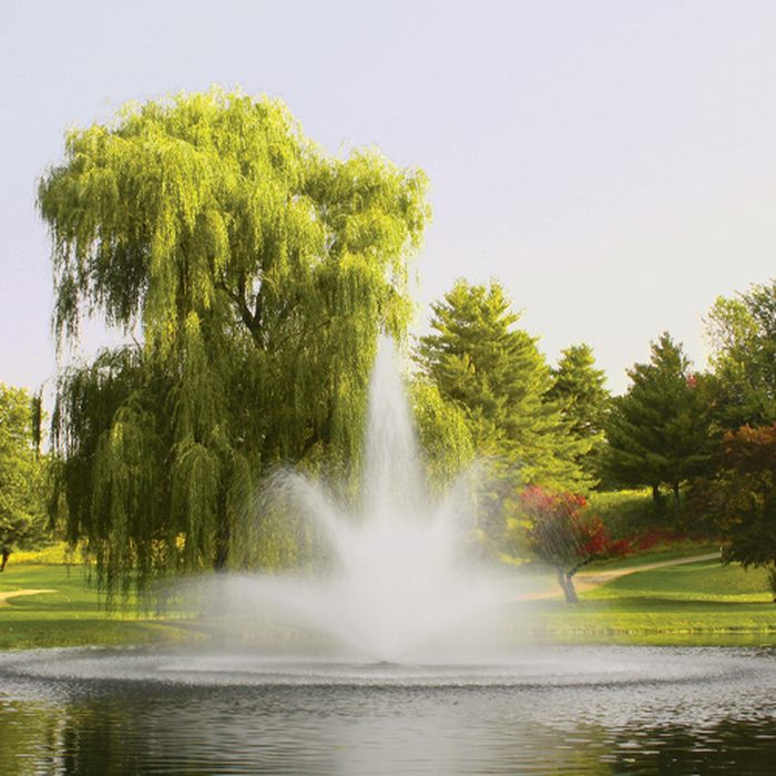 J Series Fountain Balsam nozzle - classic three-tier spray pattern at 5 HP