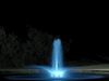 J Series Linden nozzle at 2 HP with RGBW color-changing lighting