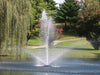 Kasco J Series Fountain Linden (1 HP) nozzle - multi-tier arched spray pattern at 1 HP