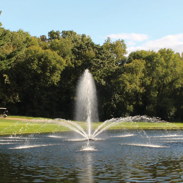 J Series Fountain Madrone nozzle - wide cascading Premium spray pattern