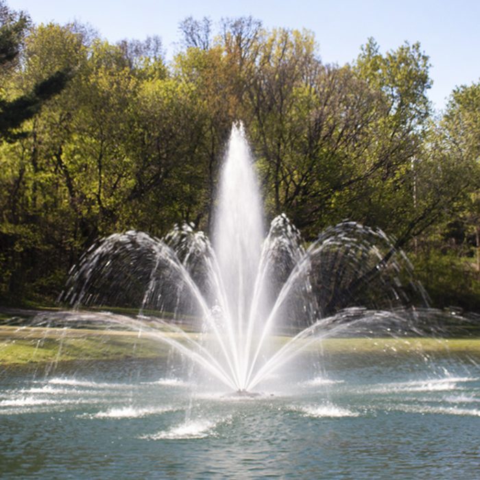 Kasco J Series Fountain Mahogany nozzle - broad multi-arch Premium spray pattern