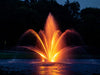 Kasco J Series Mahogany Premium nozzle with RGBW illuminated spray