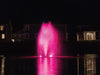 Kasco J Series Fountain fountain with RGBW lit spray pattern (lifestyle 2)