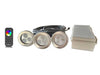 PondSelect Color Changing Fountain LED Lighting Kit - 9 Watt 3 Set