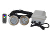 PondSelect Color Changing Fountain LED Lighting Kit - 9 Watt 2 Set