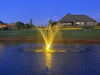 PondSelect White Fountain LED Lighting Kit - 12 Watt Warm White Spray Color