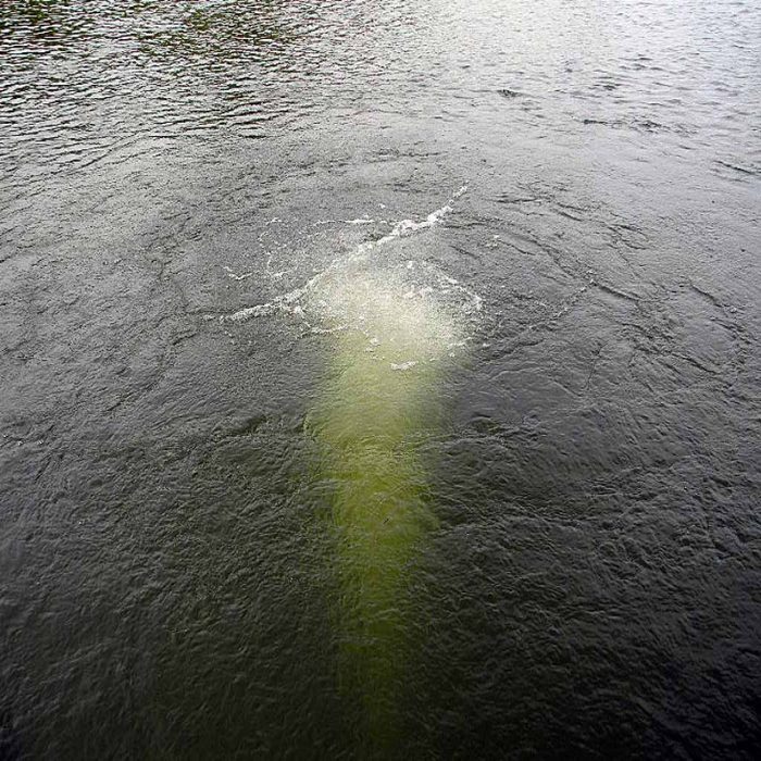 Scott Aerator Solar Sub-Surface Aeration System - Diffusing On Water