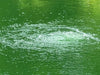 Vanguard Electric Bottom Aeration System Aerating Under Water