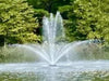 Vanguard Hydro Torque 550 Series Floating Fountain on Water Display with Trees at the Background