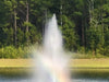 Vanguard Hydro Torque 550 Series Floating Fountain on Water Display w/ Beautiful Spray Pattern and Trees at the Background
