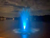 Vanguard Color Changing Fountain LED Lights Blue on Water Display