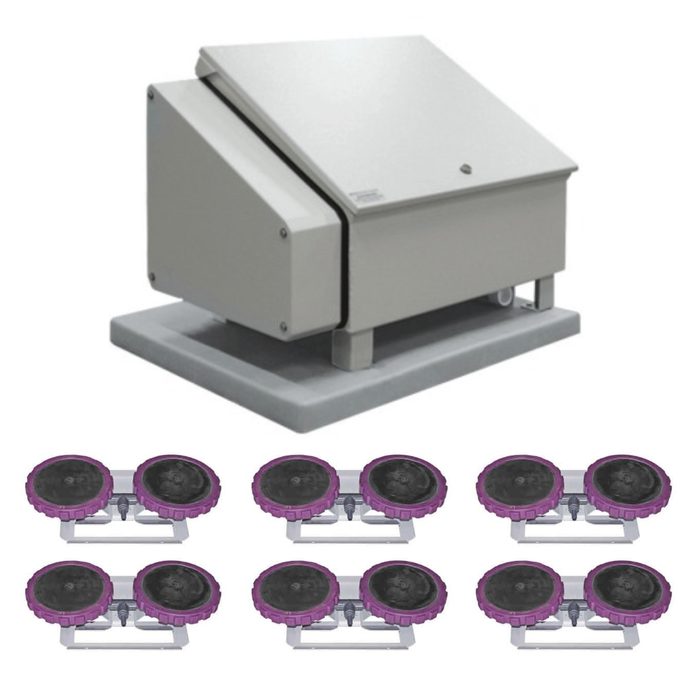 Vertex Air 6 XL2 Aeration System - Full Unit Set