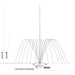 Vertex Vertical TwoTier Pond Fountain spray specifications