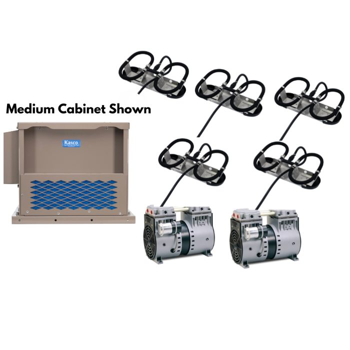 Robust-Aire 5 Diffusers Unit with Medium Cabinet System