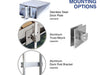 Scott Aerator Dock Mount De-Icer Mounting Options - Dock Plate, Truss Mount, Dock Post Bracket