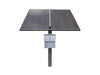 Solar panels on isometric mounting frame for the Solar Boilermaker