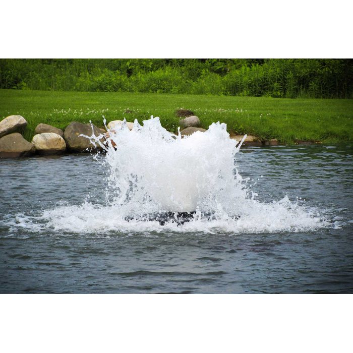 Scott Aerator Solar Boilermaker close-up water surface view