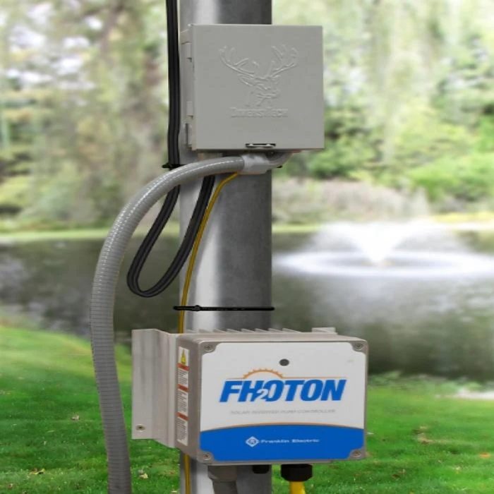 Scott Aerator Solar Boilermaker disconnect and Fhoton Drive control panel