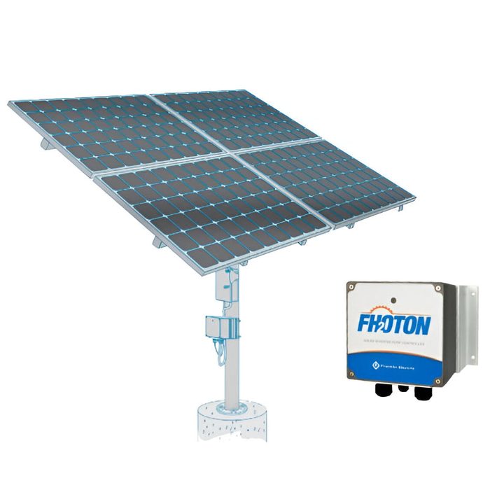 Scott Aerator DA-20 Solar Panels close-up
